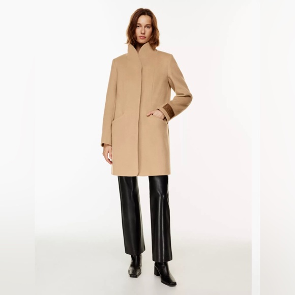 Wilfred - The Cocoon Coat - XXS - Navy Blue - Picture 4 of 11